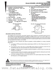 LP2985 datasheet pdf Texas Instruments