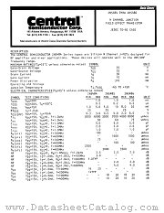 2N5486 datasheet pdf Central Semiconductor