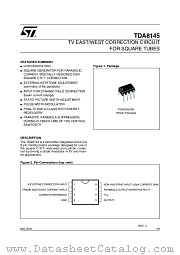 TDA8145 datasheet pdf ST Microelectronics