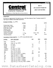 2N5770 datasheet pdf Central Semiconductor