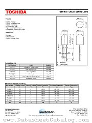 TLYE27C datasheet pdf Marktech Optoelectronics