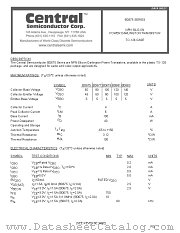 BD677 datasheet pdf Central Semiconductor