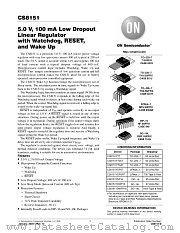 CS8151 datasheet pdf ON Semiconductor