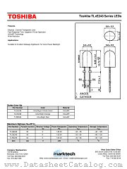 TLRE248 datasheet pdf Marktech Optoelectronics