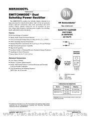 MBR2030CTL datasheet pdf ON Semiconductor