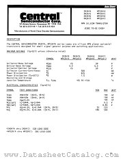 2N3417 datasheet pdf Central Semiconductor