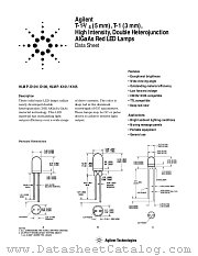 HLMP-K105 datasheet pdf Agilent (Hewlett-Packard)