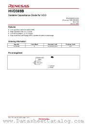 HVD369B datasheet pdf Renesas