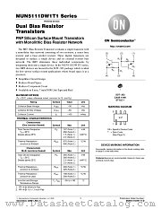 MUN5130DW1 datasheet pdf ON Semiconductor