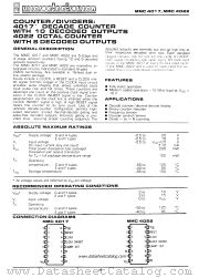 MMC4022 datasheet pdf Microelectronica