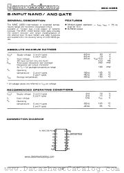 MMC4068 datasheet pdf Microelectronica