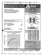 FM150 datasheet pdf Acrian