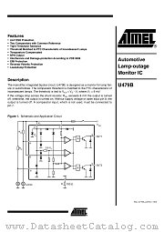 U479B-FP datasheet pdf Atmel