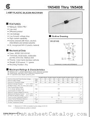 1N5405 datasheet pdf COLLMER SEMICONDUCTOR INC