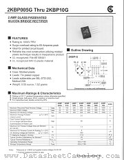 2KBP005G datasheet pdf COLLMER SEMICONDUCTOR INC