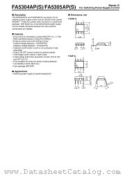 FA5304AP datasheet pdf COLLMER SEMICONDUCTOR INC