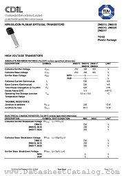 2N6516 datasheet pdf Continental Device India Limited