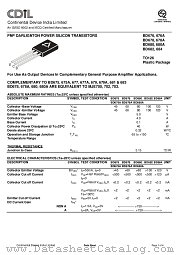 BD682 datasheet pdf Continental Device India Limited