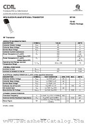 BF199 datasheet pdf Continental Device India Limited