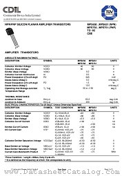 MPS651 datasheet pdf Continental Device India Limited