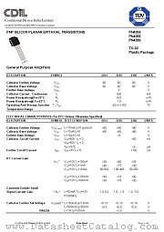 PN4355 datasheet pdf Continental Device India Limited