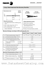 1N4933GP datasheet pdf Fagor