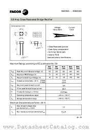 B380C800 datasheet pdf Fagor