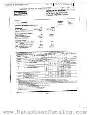 2N4030 datasheet pdf Fairchild Semiconductor