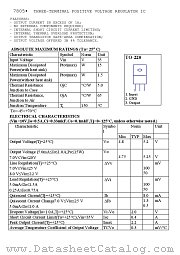 7805 datasheet pdf INTEGRAL