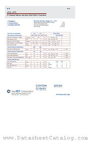 J174 datasheet pdf InterFET Corporation