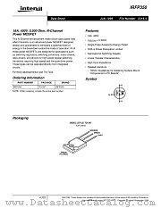 IRFP350 datasheet pdf Intersil