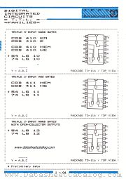 54LS10 datasheet pdf IPRS Baneasa