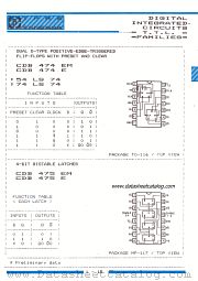 54LS74 datasheet pdf IPRS Baneasa