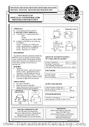 MOC8104 datasheet pdf ISOCOM