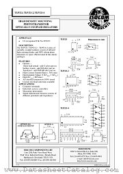 TLP321-2 datasheet pdf ISOCOM