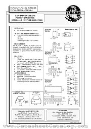 TLP624-2 datasheet pdf ISOCOM