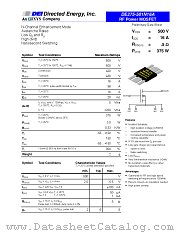 DE275-501N16A datasheet pdf IXYS