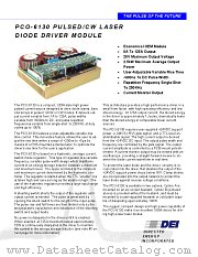 PCO-6130 datasheet pdf IXYS