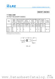 BA159D datasheet pdf Leshan Radio Company