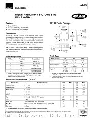 AT-266 datasheet pdf MA-Com