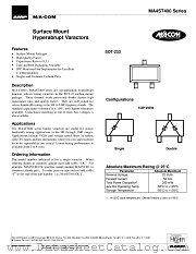 MA4ST402 datasheet pdf MA-Com