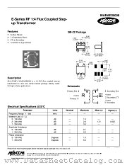 MABAES0008 datasheet pdf MA-Com