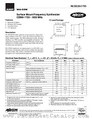 MLS9228-01760 datasheet pdf MA-Com