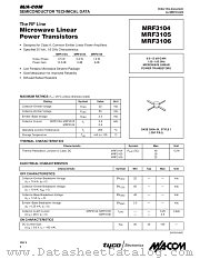 MRF3105 datasheet pdf MA-Com