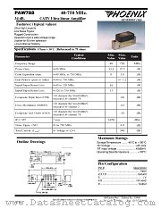 PAW788 datasheet pdf MA-Com