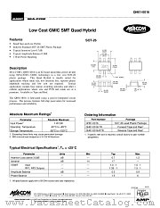 QH01-0016 datasheet pdf MA-Com