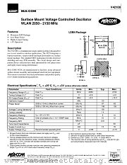 V42100 datasheet pdf MA-Com