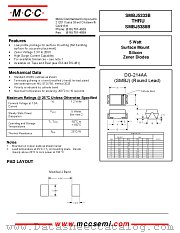 SMBJ5375B datasheet pdf MCC