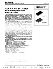 MCM69F737TQ8.5R datasheet pdf Motorola