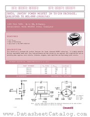 JANTX2N6768 datasheet pdf Omnirel